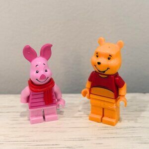 LEGO Disney WINNIE THE POOH and PIGLET minifigure READ DESCRIPTION